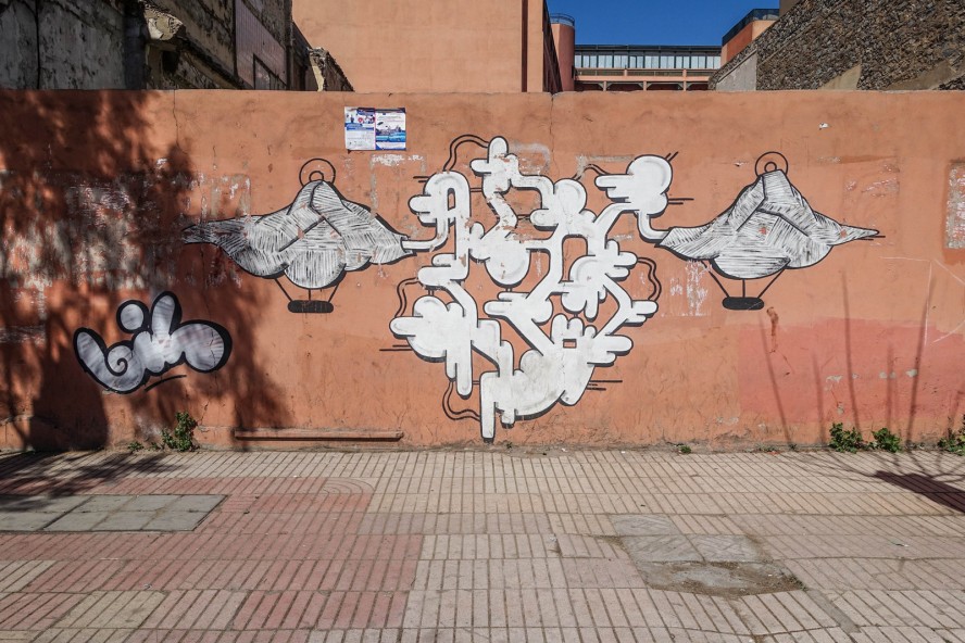 mural - marcus aurelius - boulevard mohamed zerktouni