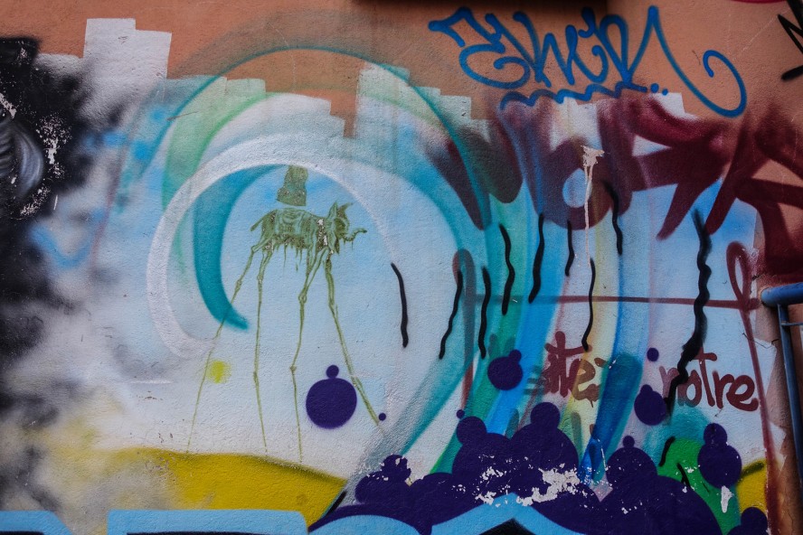 graffiti - rue moulay ali