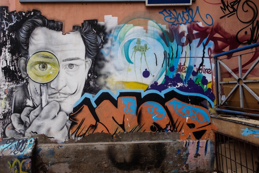 graffiti - morran ben lahcen - rue moulay ali