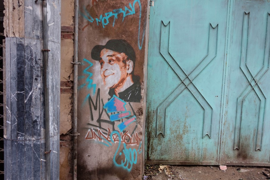 stencil - morran ben lahcen - rue moulay ali