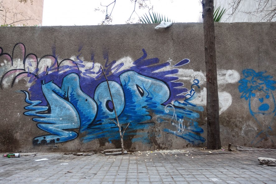 graffiti - morran ben lahcen - rue moulay ali