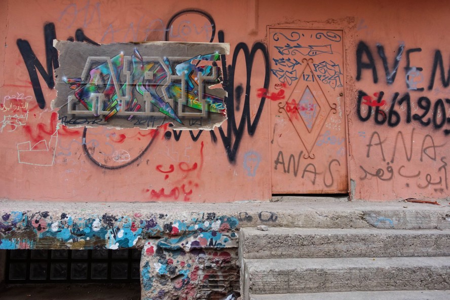 paste up - artone - rue moulay ali