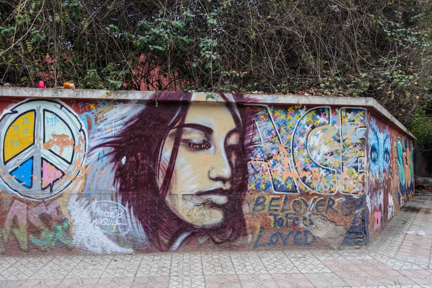 graffiti - rue oum errabia