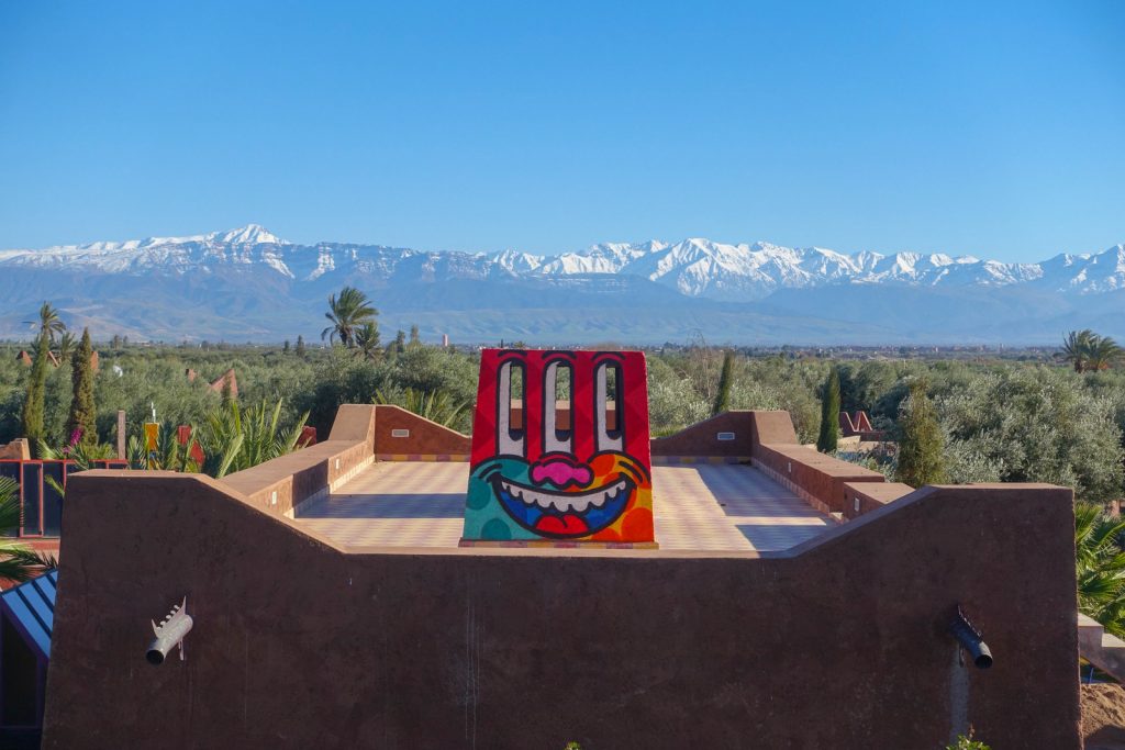 krito - jardin rouge - marrakech - streetart