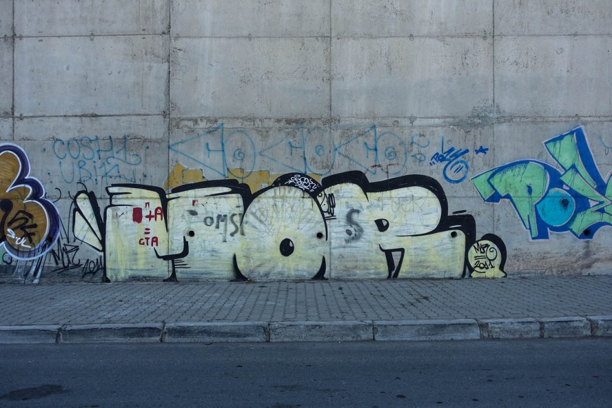 graffiti morran ben lahcen