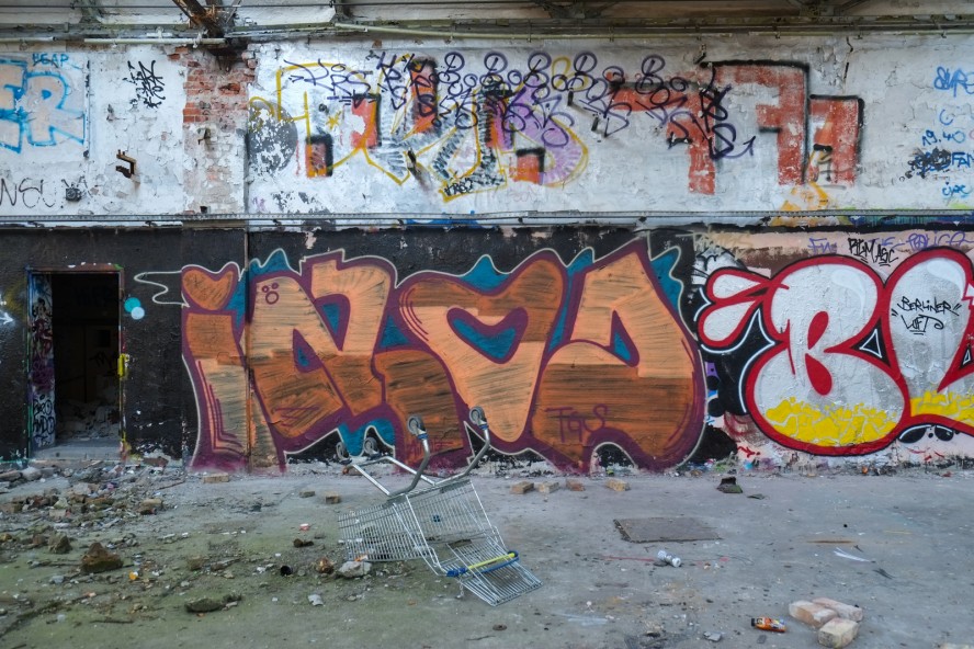 graffiti - urbex - kabelwerk oberspree - berlin köpenick