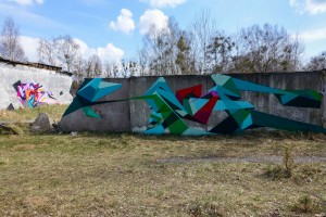 graffiti - geisterstadt vogelsang - verlassene russische kaserne