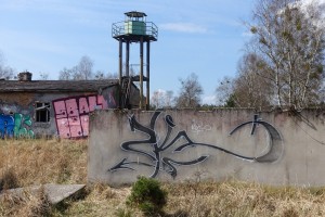 graffiti - geisterstadt vogelsang - verlassene russische kaserne