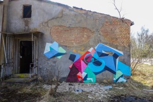 graffiti - kase ? - geisterstadt vogelsang - verlassene russisch