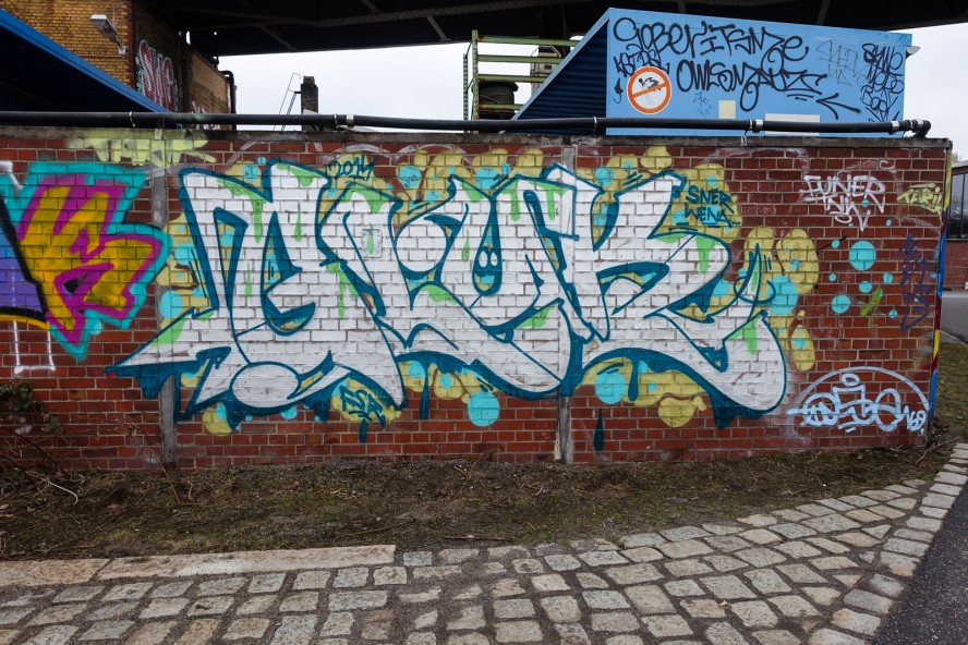 graffiti - glük / fsr - gleisdreieck / yorkstrasse . berlin