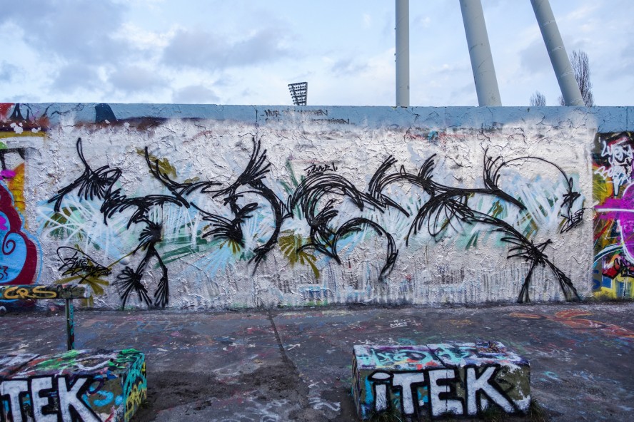 graffiti - mauerpark . berlin . januar 2015