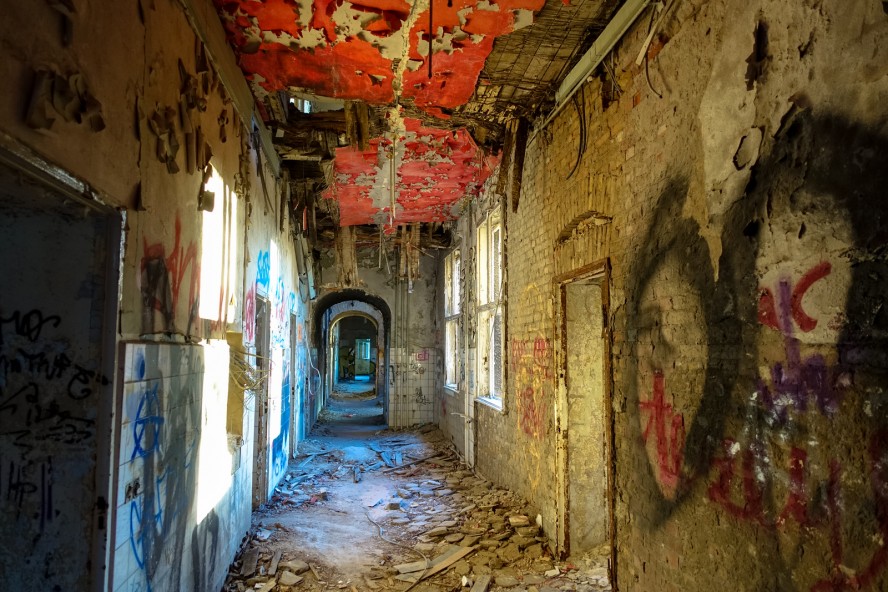 urbex - ehmaliges kinderklinik weissensee