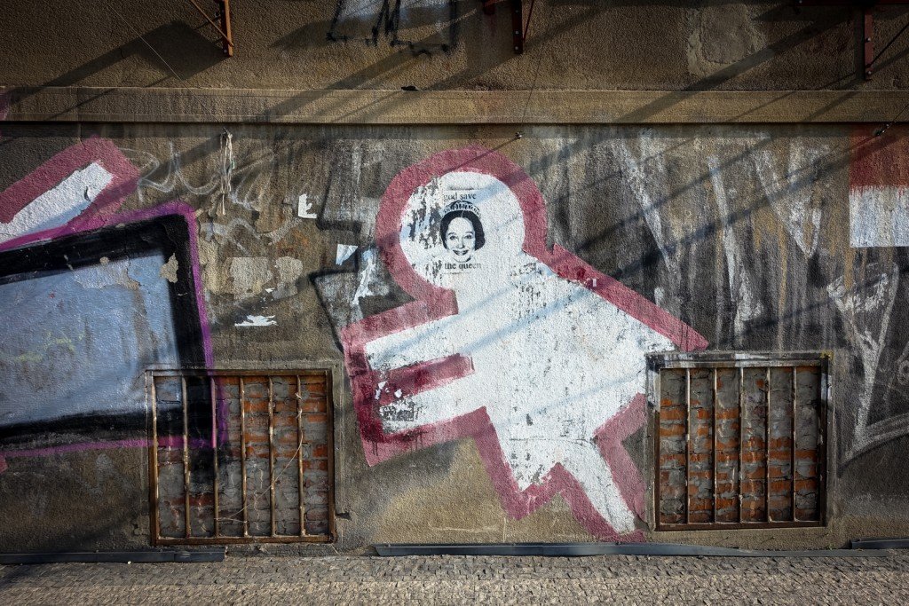streetart - prague, milady horákové