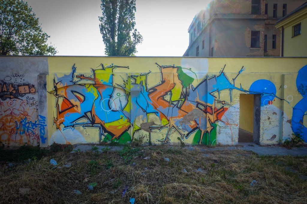 graffiti - prague, milady horákové