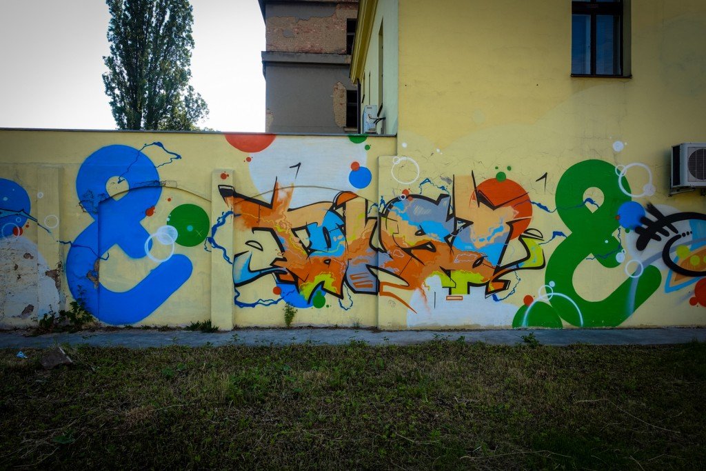graffiti - prague, milady horákové