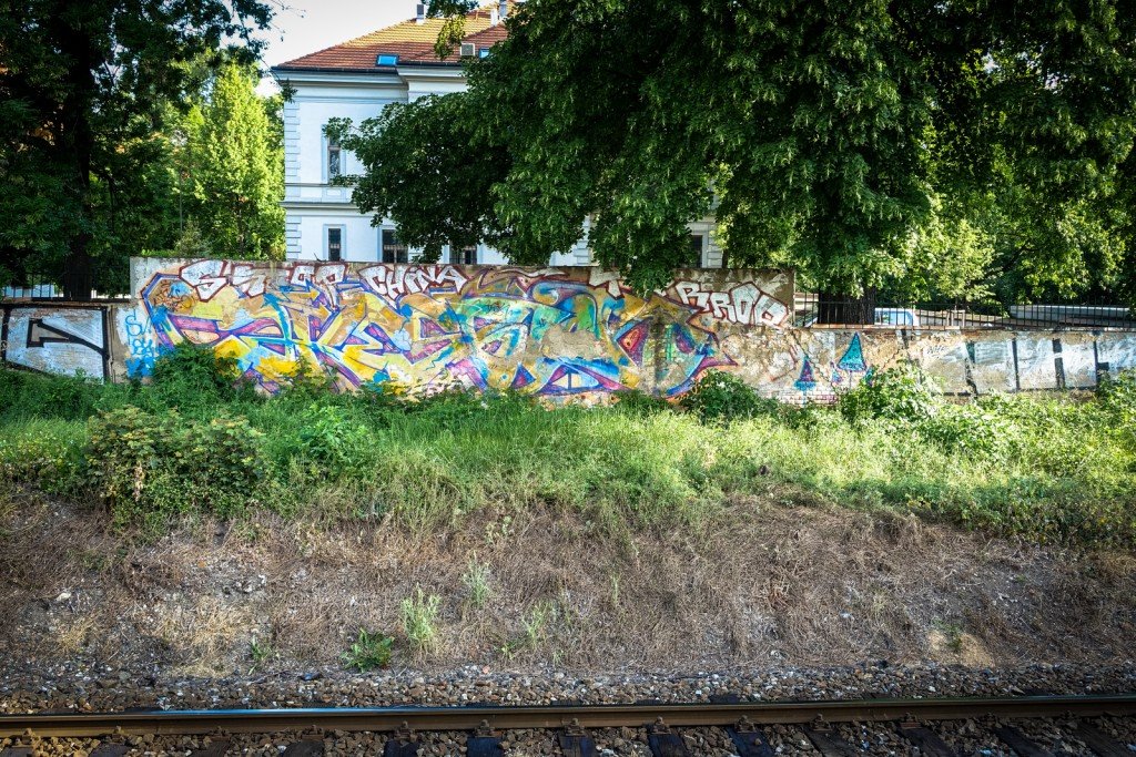 graffiti - prague, milady horákové