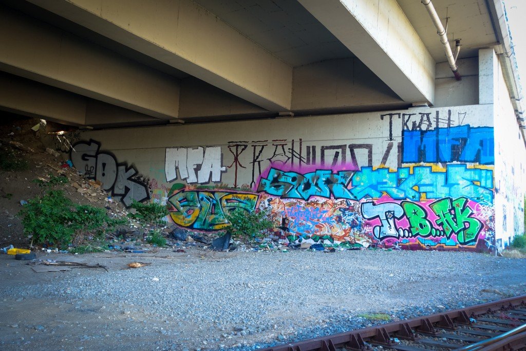 graffiti bridge - prag, meetfactory