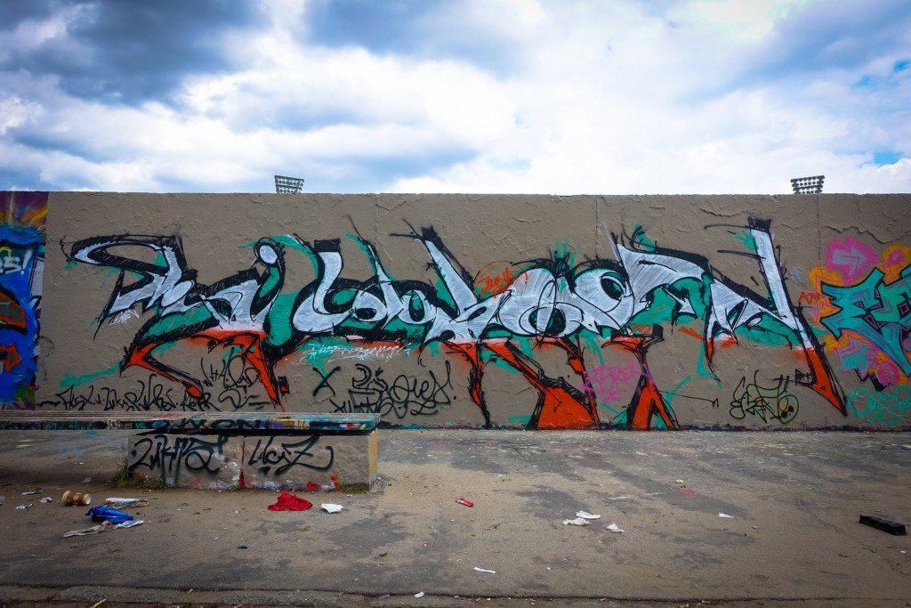 graffiti - berlin, mauerpark