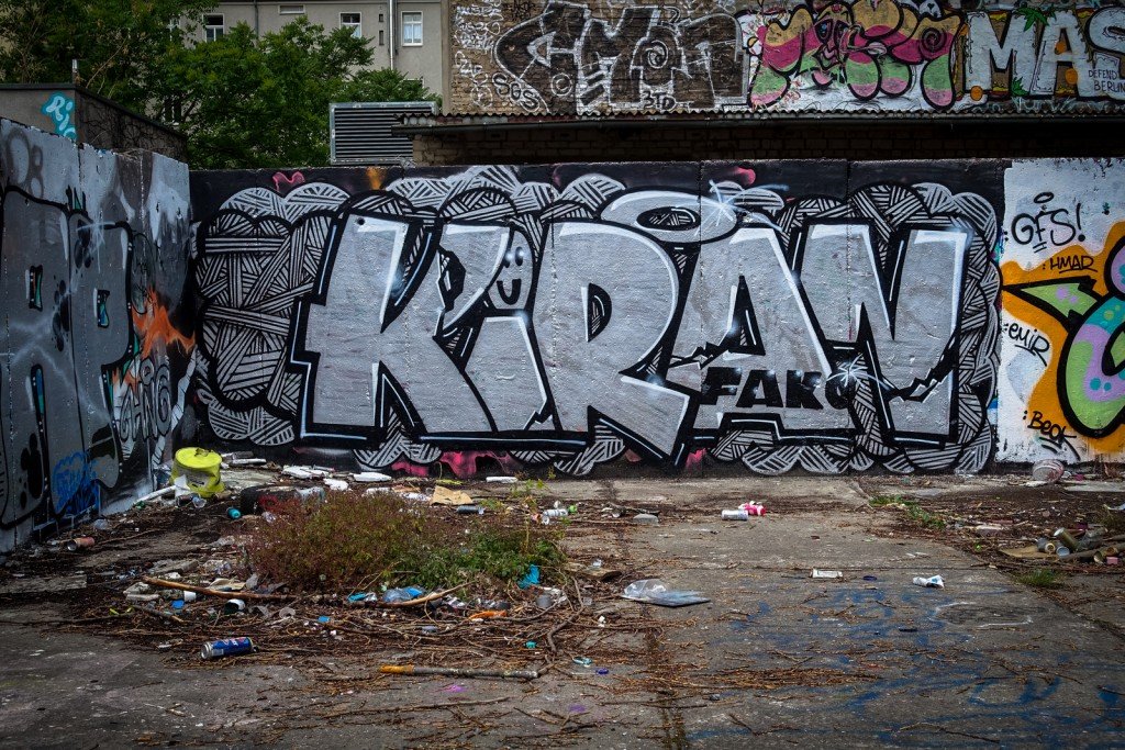 graffiti - kiran - berlin, schönhauser allee