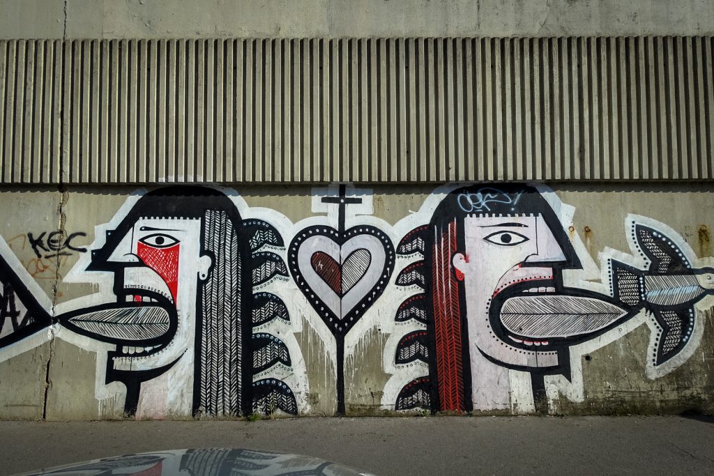 streetart - prague, palmovka