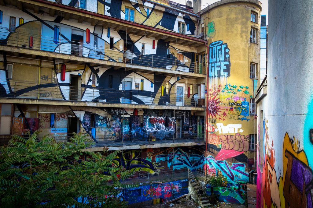 graffiti - prague, trafačka