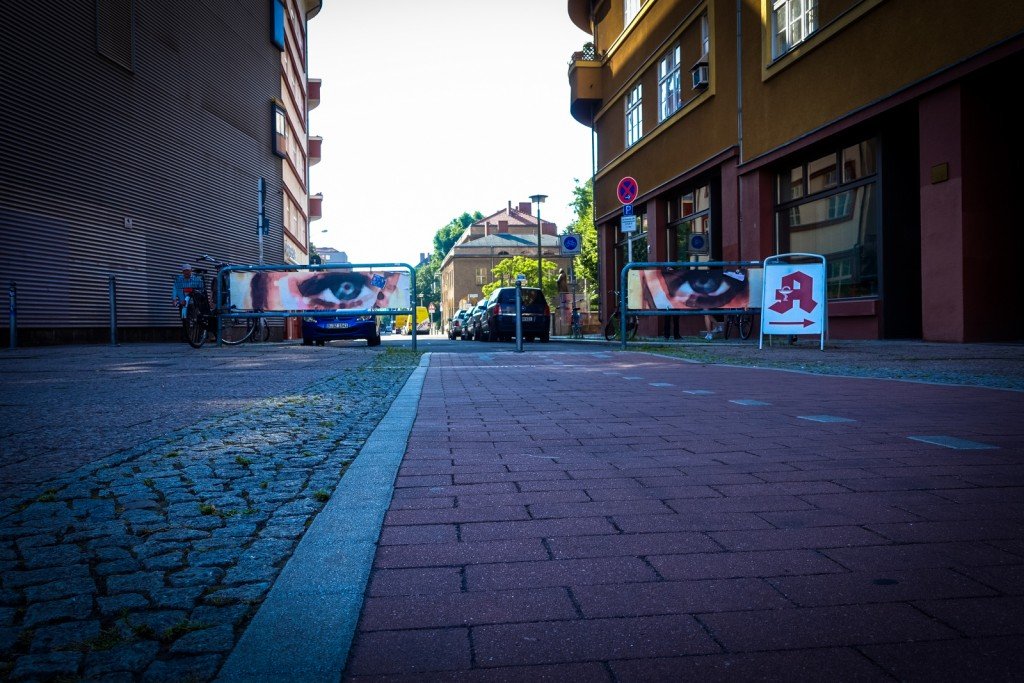 paste up - flocke art - berlin, mitte