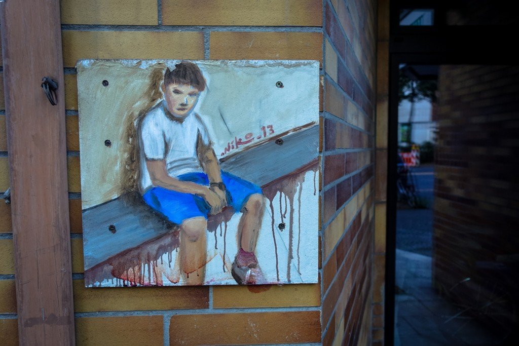painting - niko - berlin, mitte