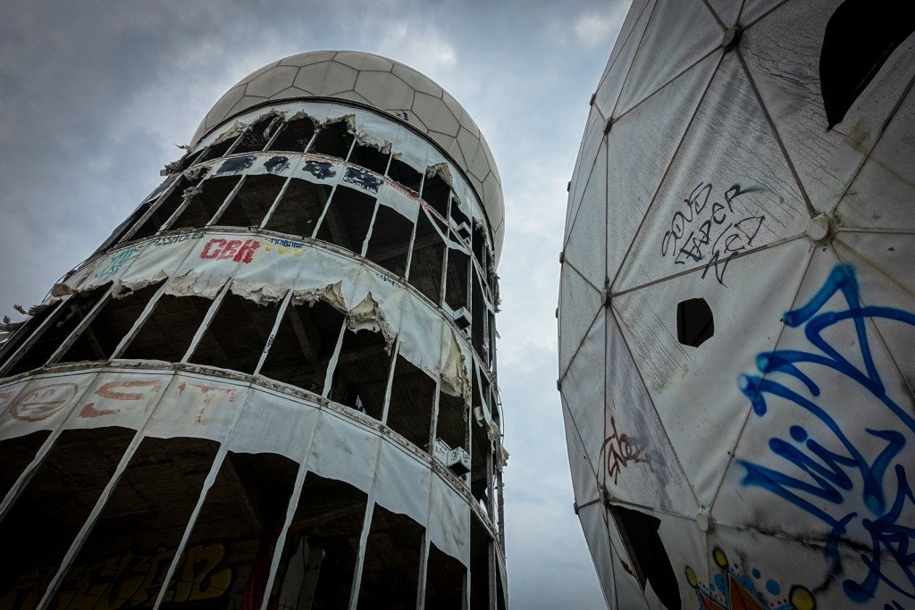 streetart - berlin, teufelsberg