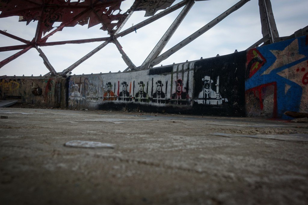 streetart - berlin, teufelsberg