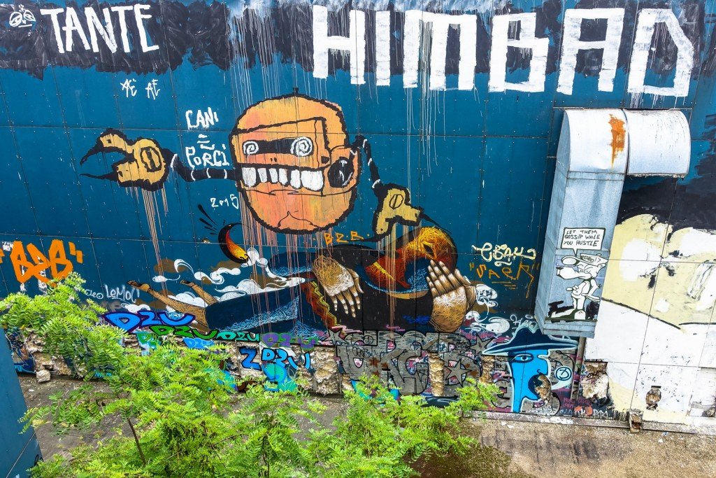 streetart - berlin, teufelsberg