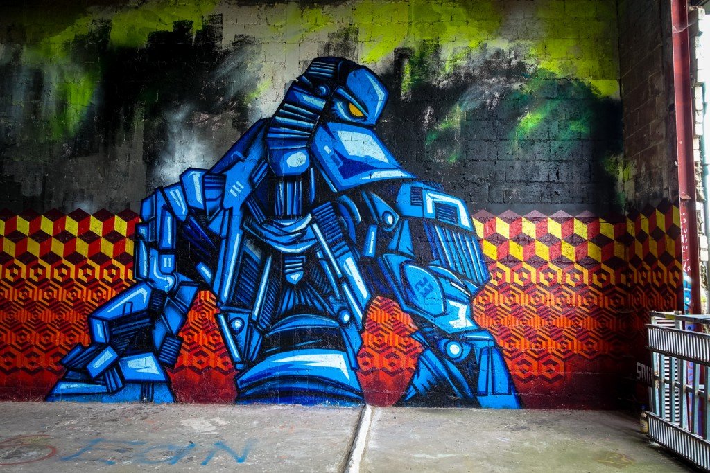 graffiti - snub23 - berlin, teufelsberg