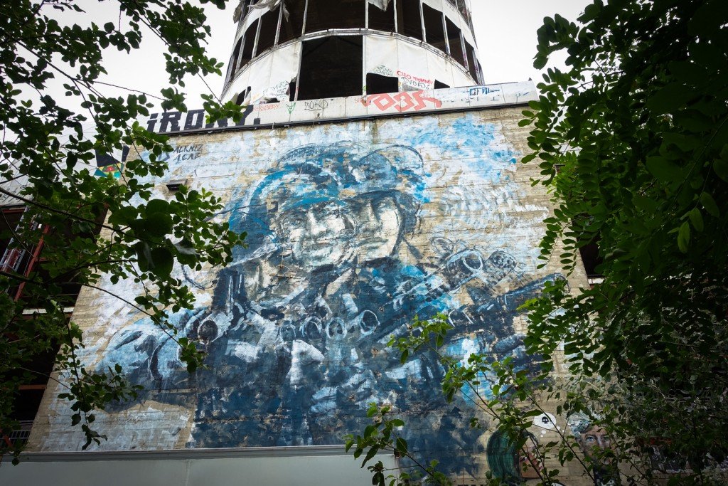 roller bombings - alaniz - berlin, teufelsberg
