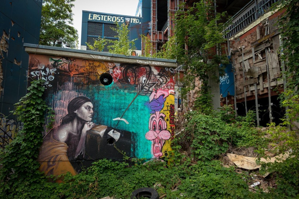 graffiti - sokar uno - berlin, teufelsberg