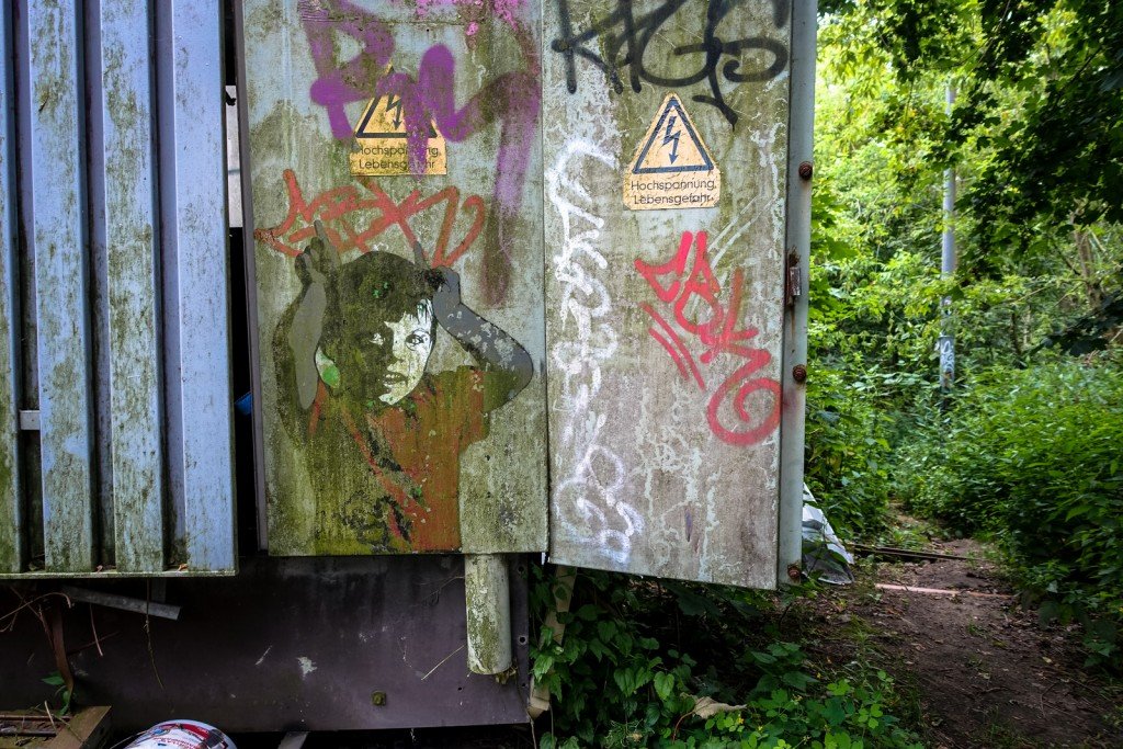 paste up - alias - berlin, teufelsberg