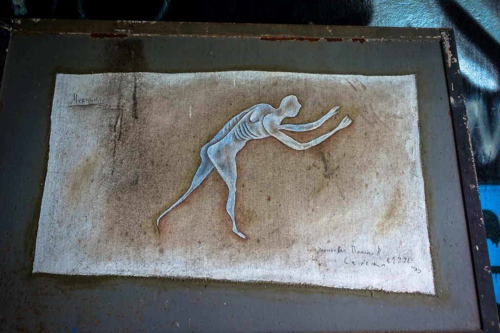 streetart - berlin, teufelsberg