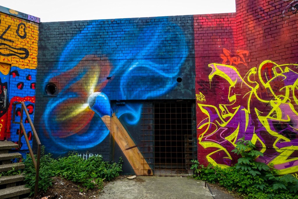 mural - hnrx - berlin, teufelsberg