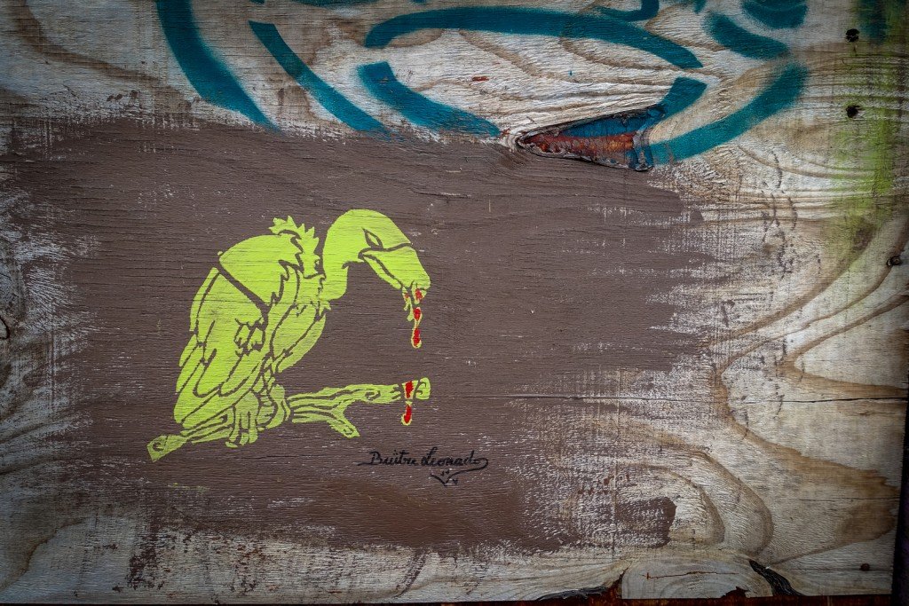 urban art - ghostvillage doel, belgium