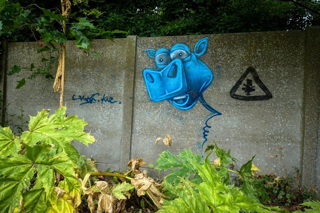 urban art - ghostvillage doel, belgium