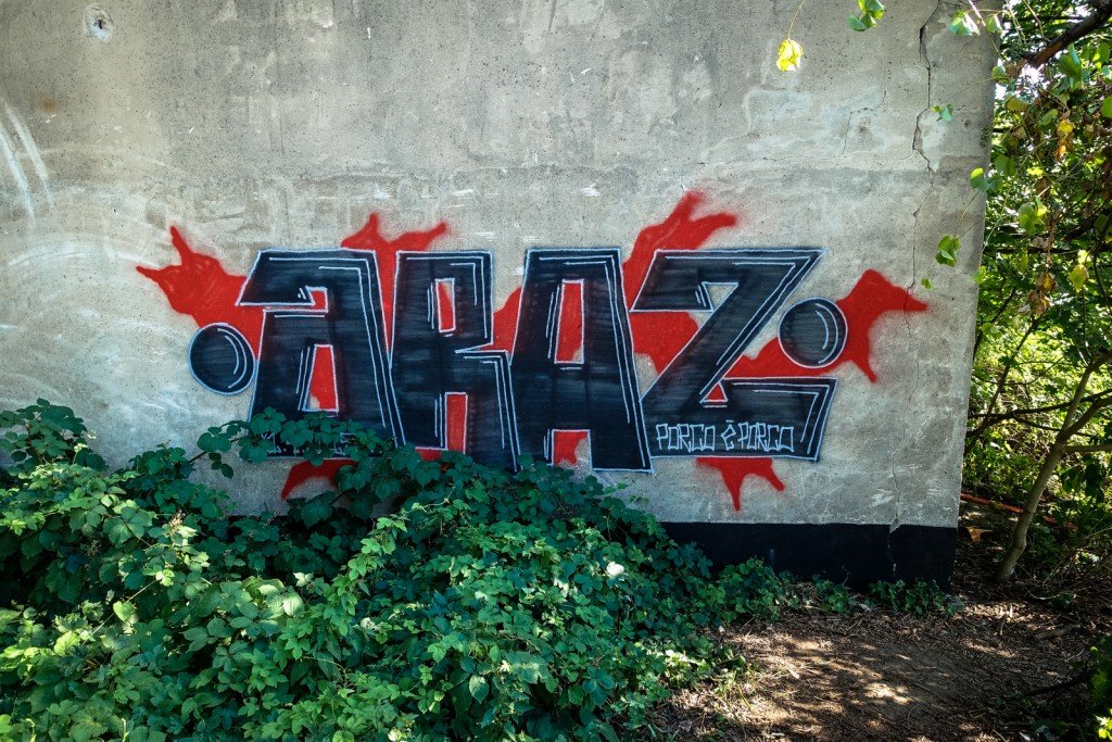 urbex - graffiti - araz - berlin, neukölln