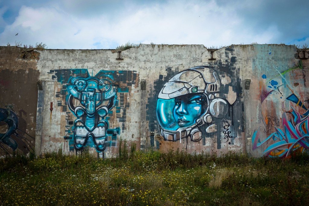 graffiti - jamz - belgium, ostend, "just writing my name"