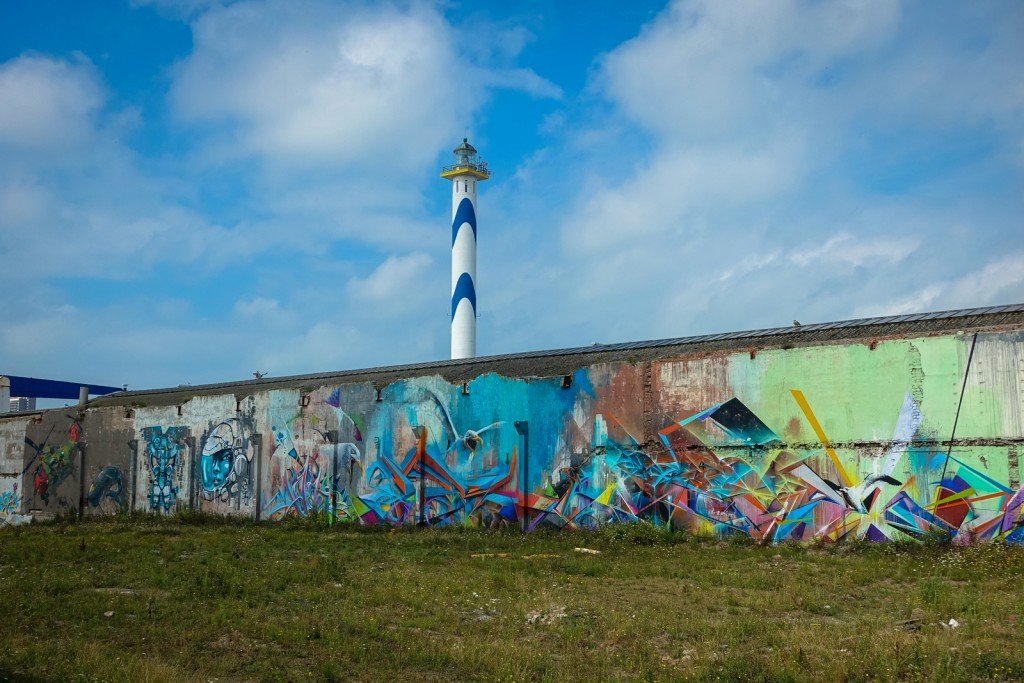 graffiti - cazn, timon, jeps - belgium, ostend, "just writing my name"