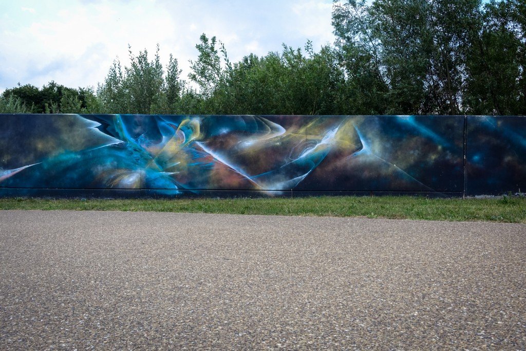 murals - eyes b - belgium, ghent