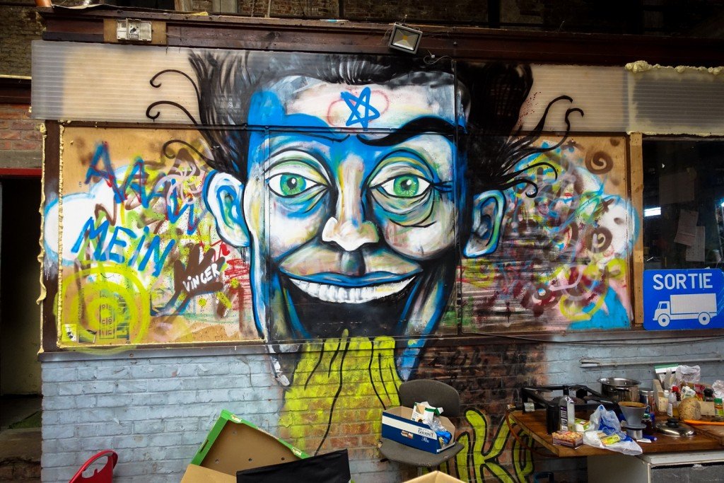 graffiti - belgium, gentbrugge, tubel squat