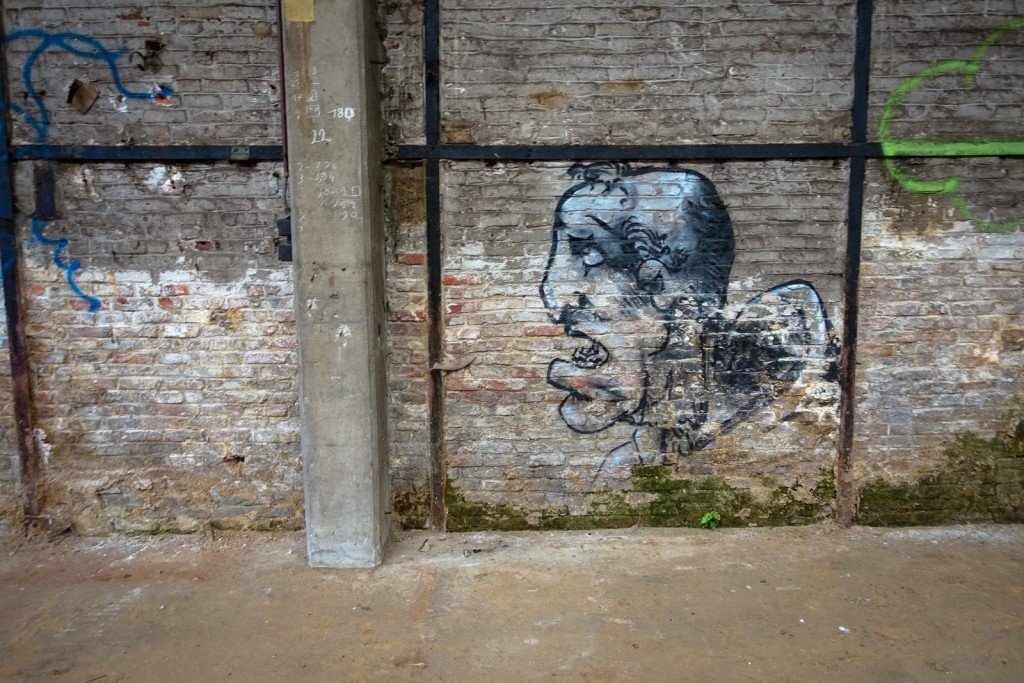 graffiti - belgium, gentbrugge, tubel squat