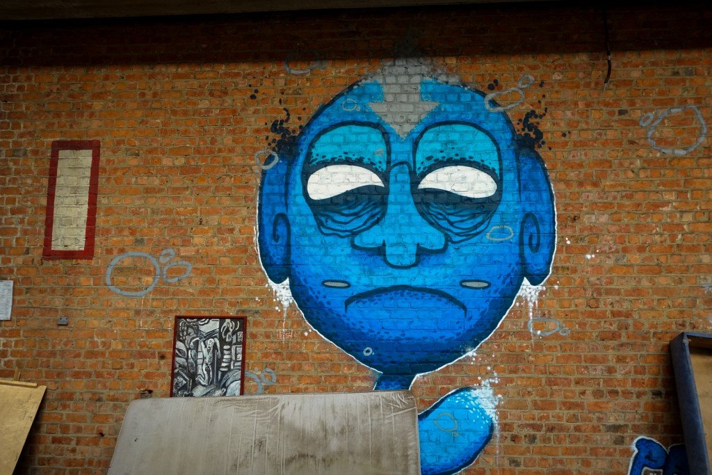 graffiti - belgium, gentbrugge, tubel squat