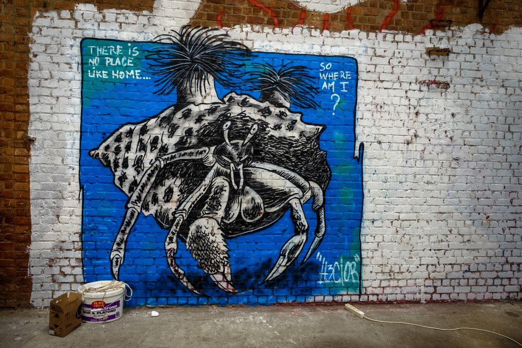 graffiti - belgium, gentbrugge, tubel squat