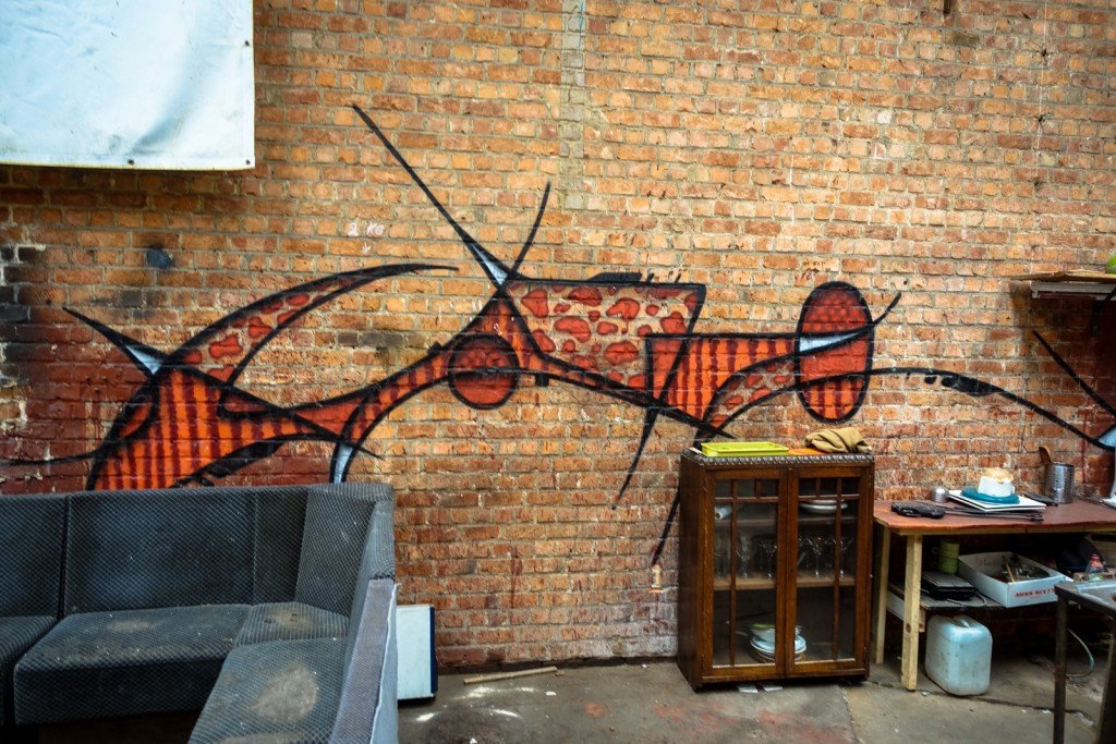 graffiti - belgium, gentbrugge, tubel squat