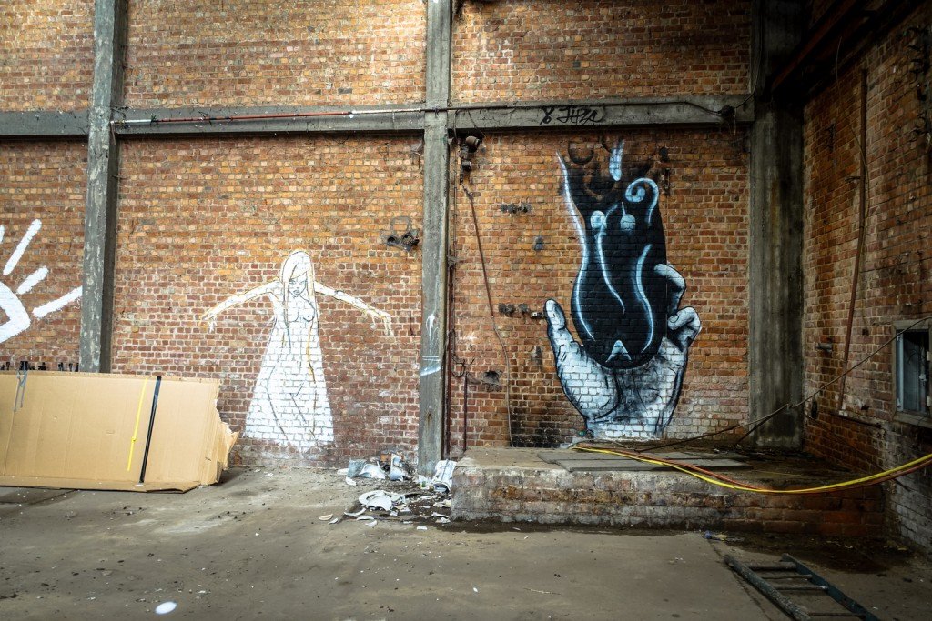 graffiti - belgium, gentbrugge, tubel squat