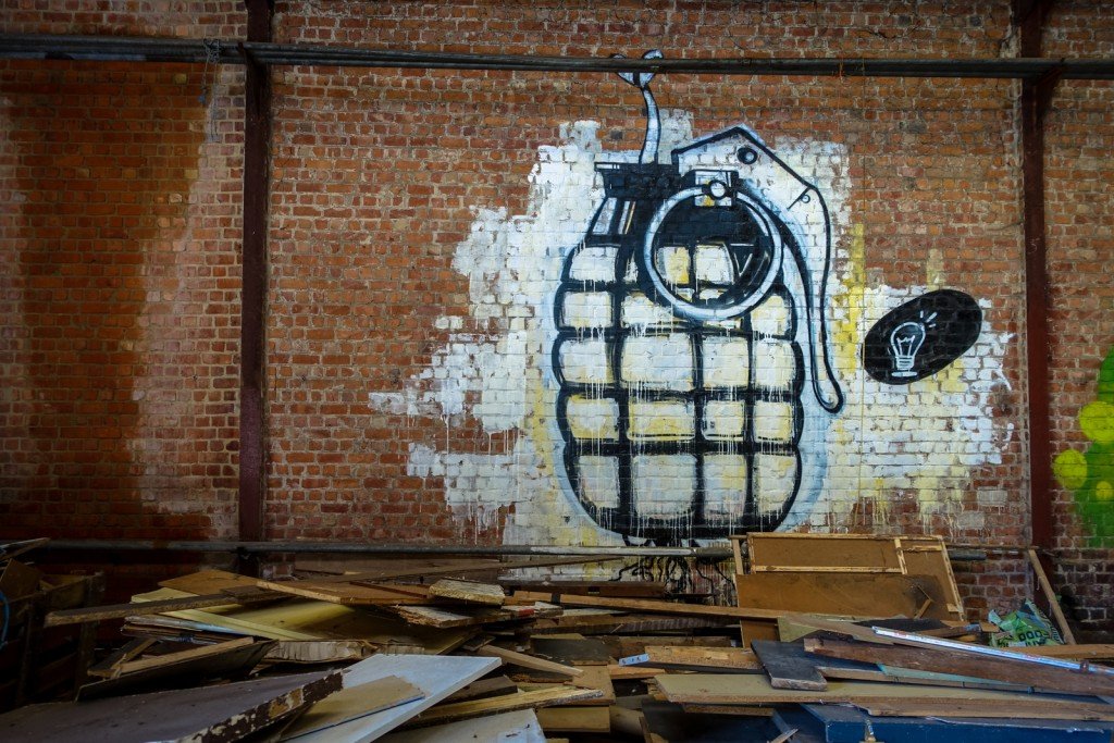 graffiti - belgium, gentbrugge, tubel squat