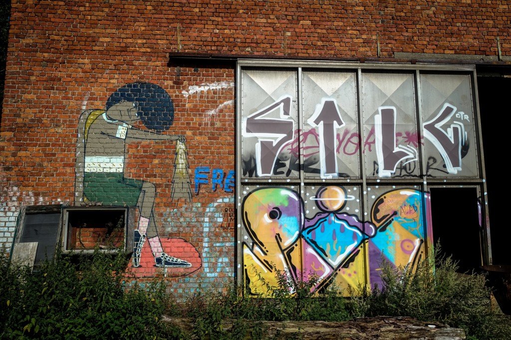 graffiti - belgium, gentbrugge, tubel squat